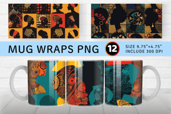 Celebrate Culture with an African Black History Month Mug Wrap Sub
